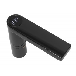 Bateria Umywalkowa REA AMAR LCD Czarna Niska