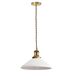 Lampa Wisząca APP1172-1CP Biała