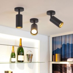 LAMPA SUFITOWA / ŚCIENNA SPOT REFLEKTOR APP1244-1C CZARNA