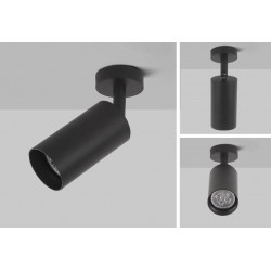 LAMPA SUFITOWA / ŚCIENNA SPOT REFLEKTOR APP1244-1C CZARNA