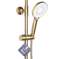 Zestaw Prysznicowy REA AVALON ZŁOTY SZCZOTKOWANY