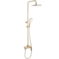 Zestaw Prysznicowy REA AVALON ZŁOTY SZCZOTKOWANY