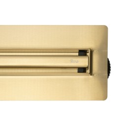 Odpływ Liniowy Rea Neox Slim Pro Złoty Szczotkowany 80