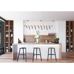 LAMPA SUFITOWA WISZĄCA LED APP1288-CP