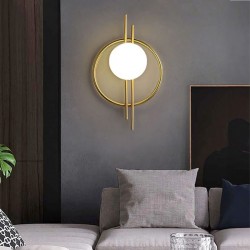 LAMPA ŚCIENNA KINKIET APP1436-W GOLD