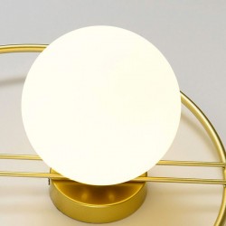 LAMPA ŚCIENNA KINKIET APP1436-W GOLD