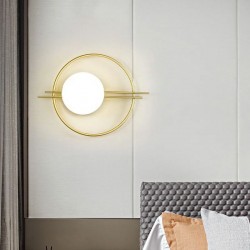 LAMPA ŚCIENNA KINKIET APP1436-W GOLD