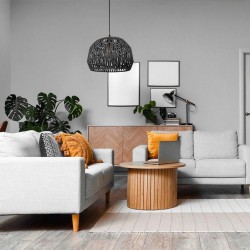 Lampa Wisząca Boho APP1483-1CP Czarna