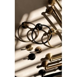 Wieszak łazienkowy RING 332867B RETRO ANTYCZNY BRĄZ