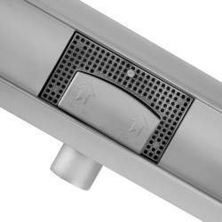 Odpływ Liniowy Rea Neox Stal Szczotkowana 100