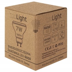 Żarówka LED Zimna GU10 7W RSL045