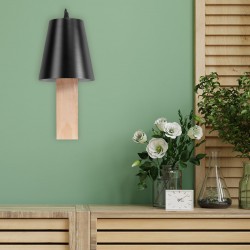 LAMPA KINKIET LOFT APP1279-1W BLACK