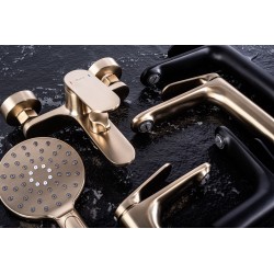 Bateria Wannowa REA Marco Złota Szczotkowana