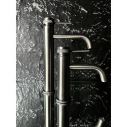 Bateria Umywalkowa REA Lungo Grip Tytan Niska