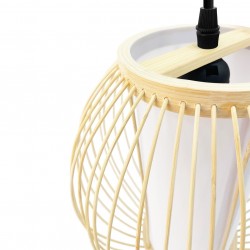 LAMPA WISZĄCA BAMBUSOWA APP1634-1CP