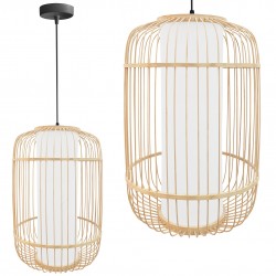 LAMPA WISZĄCA BAMBUSOWA APP1626-1CP
