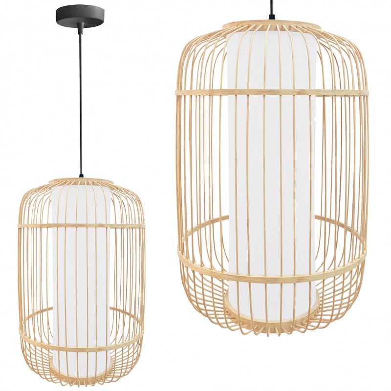 LAMPA WISZĄCA BAMBUSOWA APP1626-1CP
