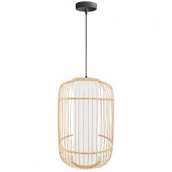 LAMPA WISZĄCA BAMBUSOWA APP1626-1CP