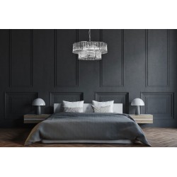 Lampa kryształowa wisząca APP1563-8CP chrom