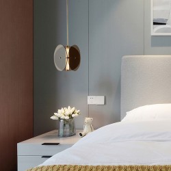 LAMPA SUFITOWA WISZĄCA Czarna APP1675-CP Round