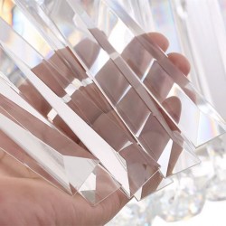 Lampa kryształowa kinkiet APP1536-1W Chrom