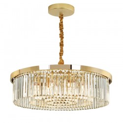 Lampa kryształowa wisząca APP1531-8CP4 Złota