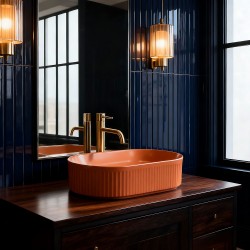 Umywalka nablatowa Rea Vanda Cinnamon Matt