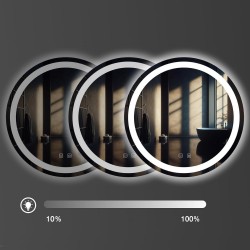 LUSTRO ŚCIENNE LED 90cm BAS