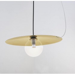 LAMPA SUFITOWA WISZĄCA APP1417-CP czarna/złota
