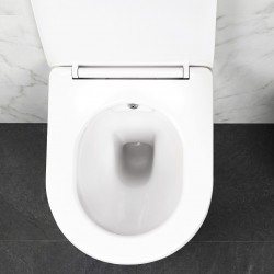 Misa WC podwieszana REA Carlo Lux Rimless z funkcją bidetu