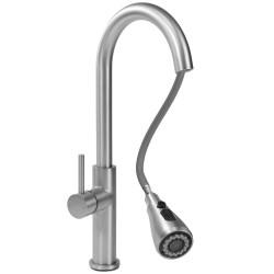 Bateria kuchenna Rea Nest Nikiel Szczotkowany INOX