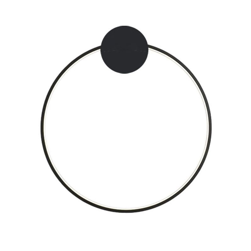 LAMPA ŚCIENNA KINKIET LED APP1383-CW BLACK 30cm