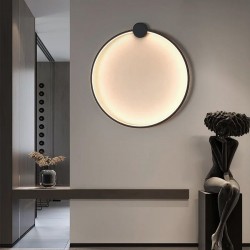 LAMPA ŚCIENNA KINKIET LED APP1383-CW BLACK 30cm