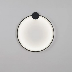 LAMPA ŚCIENNA KINKIET LED APP1386-CW BLACK 40cm