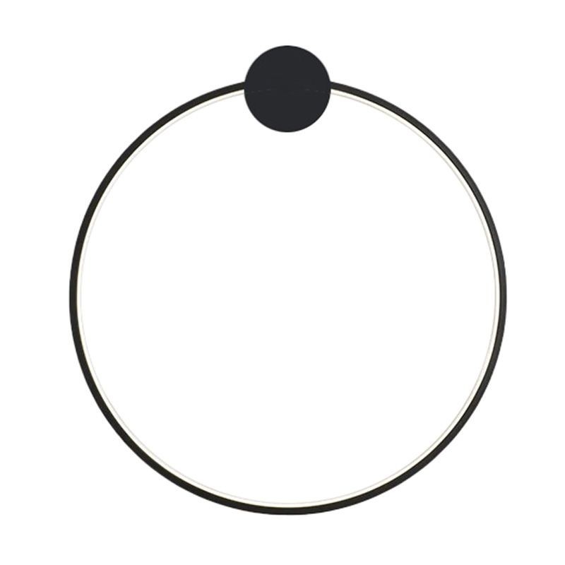 LAMPA ŚCIENNA KINKIET LED APP1389-CW BLACK 50cm