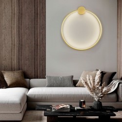 LAMPA ŚCIENNA KINKIET LED APP1384-CW GOLD 30cm