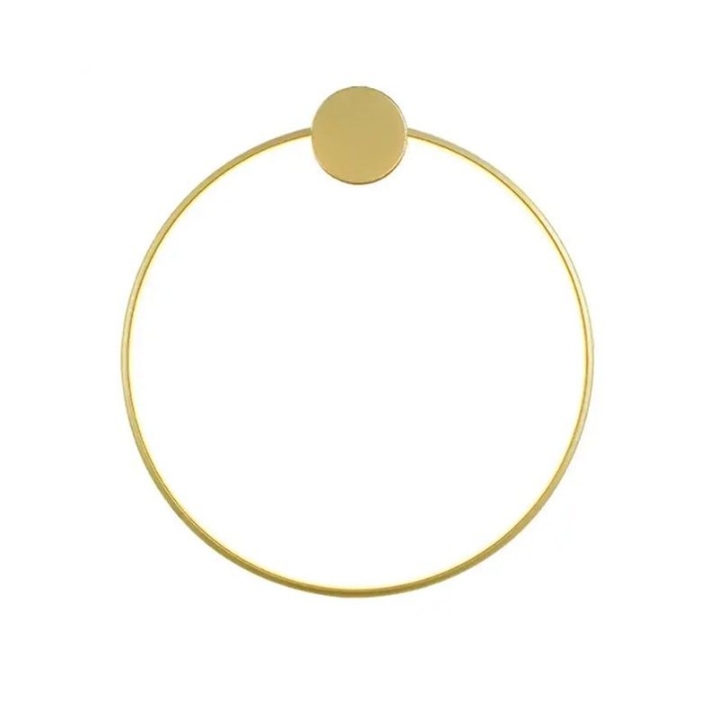 LAMPA ŚCIENNA KINKIET LED APP1387-CW GOLD 40cm