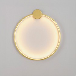 LAMPA ŚCIENNA KINKIET LED APP1387-CW GOLD 40cm