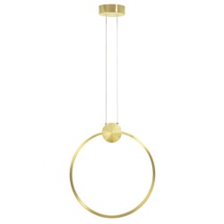 LAMPA SUFITOWA WISZĄCA LED APP1396-CP GOLD 40cm