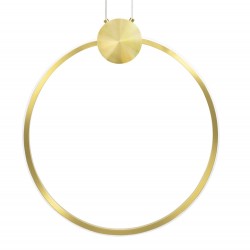 LAMPA SUFITOWA WISZĄCA LED APP1396-CP GOLD 40cm