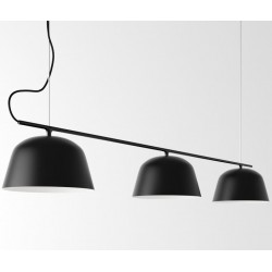 LAMPA SUFITOWA WISZĄCA APP1478-3CP BLACK