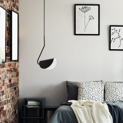 LAMPA SUFITOWA WISZĄCA APP1263-1CP BLACK