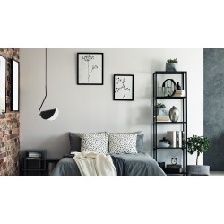 LAMPA SUFITOWA WISZĄCA APP1263-1CP BLACK