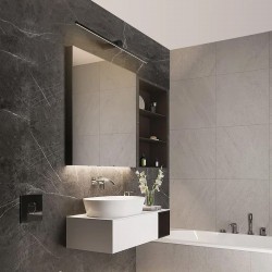 KINKIET ŁAZIENKOWY LED 60CM APP1342-W Black