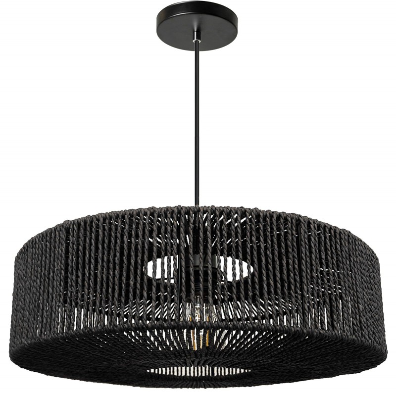 Lampa Wisząca Boho APP1484-1CP Czarna