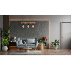 LAMPA SUFITOWA WISZĄCA BOHO LINE APP1319-3CP
