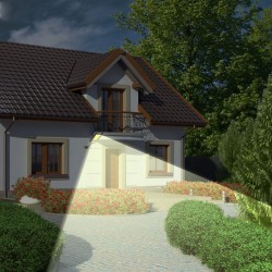 Lampa solarna LED z czujnikiem ruchu RSL018