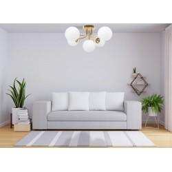 Lampa sufitowa złota APP1575-5C