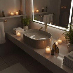 Umywalka nablatowa Rea Nadia 50 Kashmir