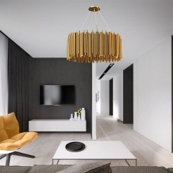 Lampa sufitowa złota APP1560-12CP